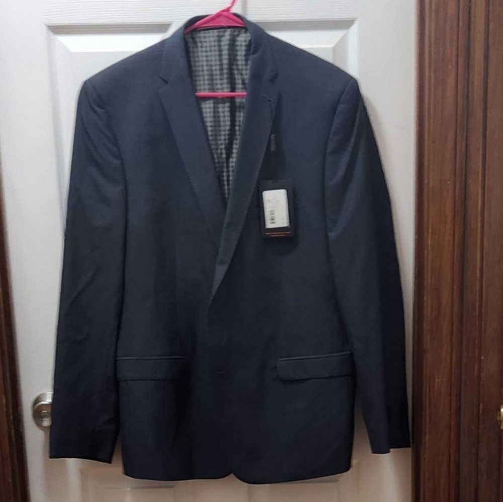 Ben Sherman Wool Camden Tailored Skinny Fit Sport Coat  Mens 46R